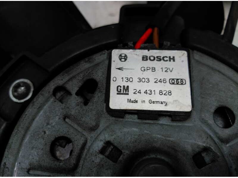 Recambio de electroventilador para opel zafira a blue line referencia OEM IAM 24431828 0130303246 