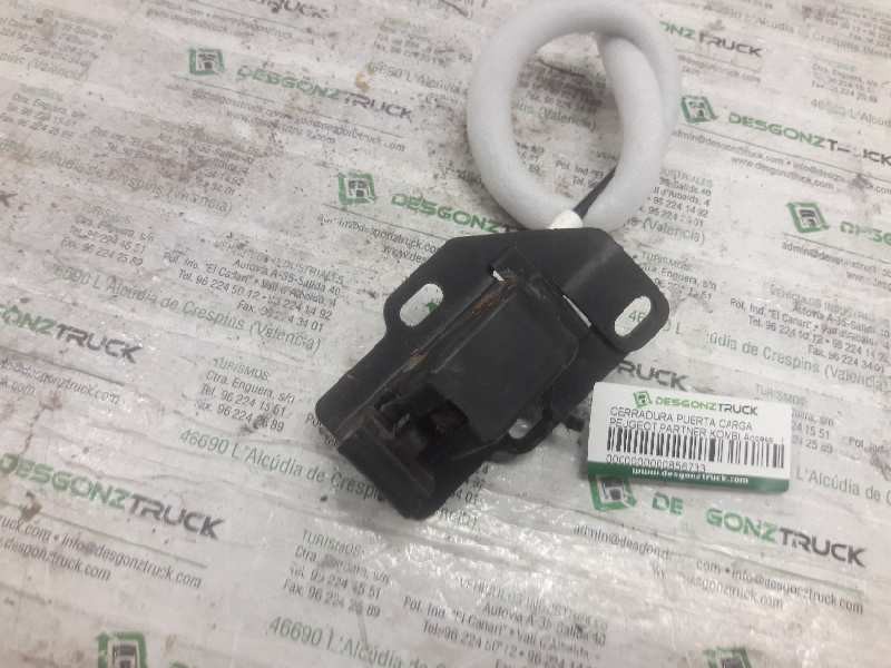 Recambio de cerradura puerta carga para peugeot partner kombi access referencia OEM IAM  INFERIOR DERECHA 