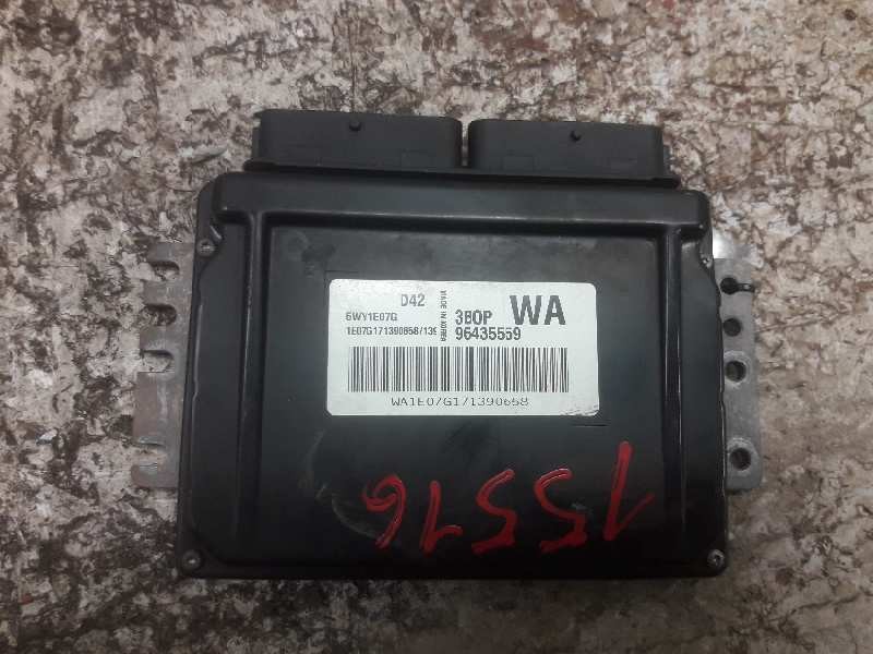 Recambio de centralita motor uce para chevrolet kalos 1.2 se referencia OEM IAM 96435559 5WY1E07G 1E07G171390658139