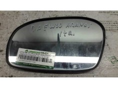 Recambio de cristal retrovisor izquierdo para daewoo aranos 1.5 l referencia OEM IAM   