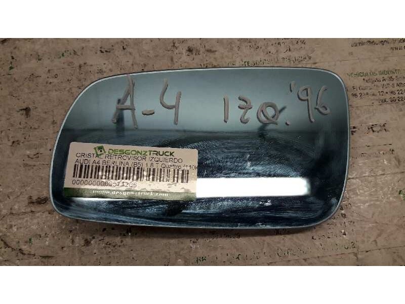 Recambio de cristal retrovisor izquierdo para audi a4 berlina (b5) 1.8 t quattro (110kw) referencia OEM IAM   