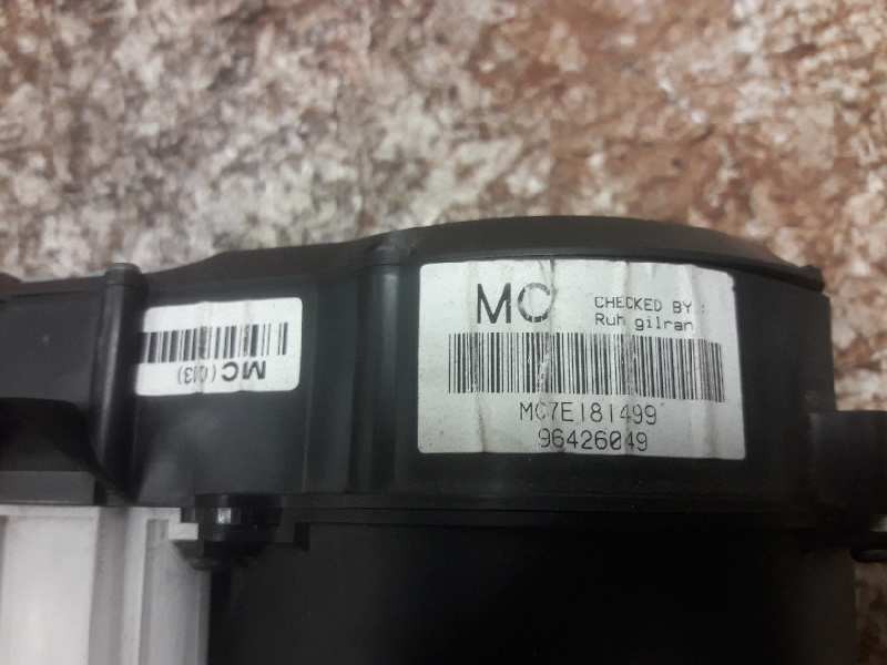 Recambio de cuadro instrumentos para chevrolet kalos 1.2 se referencia OEM IAM 96426049 MC7E181499 