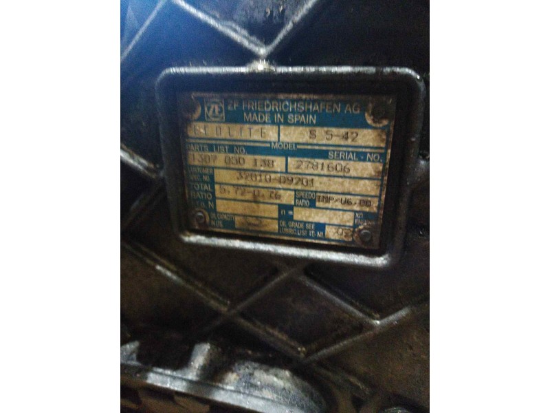 Recambio de caja cambios para nissan trucks atleon tk 3.56 referencia OEM IAM S542 1307050138 32010-D9201