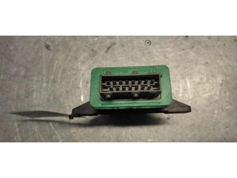 Recambio de modulo electronico para peugeot 206 berlina 1.9 diesel referencia OEM IAM 9631577780  