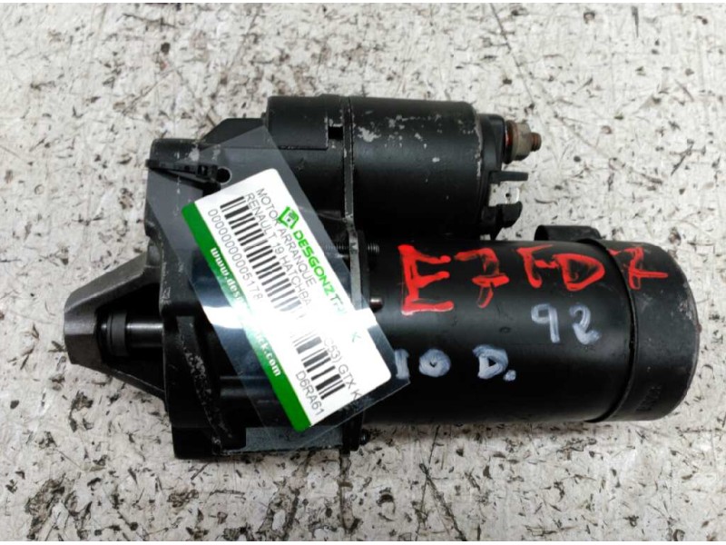 Recambio de motor arranque para renault 19 hatchback (b/c53) gtx kat referencia OEM IAM D6RA61 0986016400 VALEO
