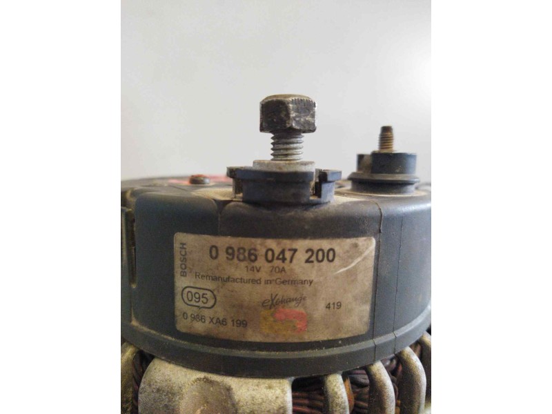 Recambio de alternador para nissan cabstar e cabina simple cabina individual referencia OEM IAM 0986047200 14/70A/BOSCH 