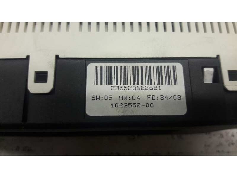 Recambio de pantalla multifuncion para opel astra g berlina club referencia OEM IAM 317099190  