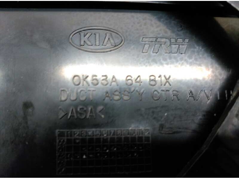 Recambio de difusor calefaccion para kia carnival ii 2.9 cdri ex referencia OEM IAM 0K53A6481X  