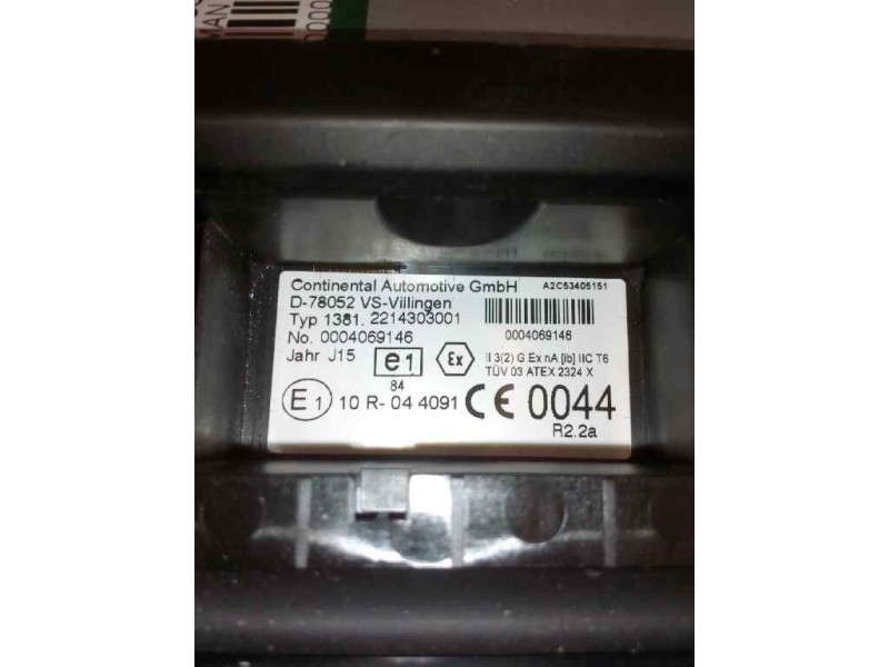 Recambio de tacografo para man tg - a 18.xxx fg / bb   (e3/e4) l referencia OEM IAM 13812214303001 0004069146 