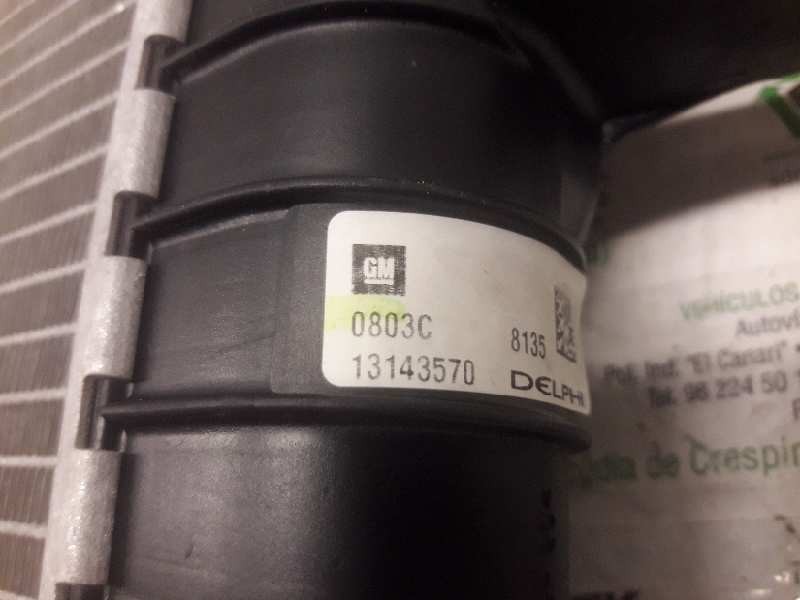 Recambio de radiador agua para opel astra h berlina cosmo referencia OEM IAM 13143570  