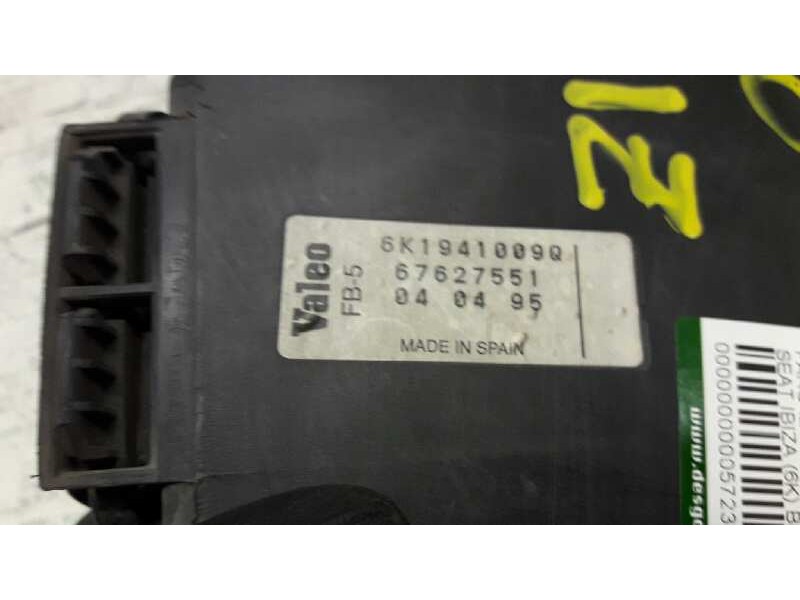 Recambio de faro izquierdo para seat ibiza (6k) básico referencia OEM IAM   