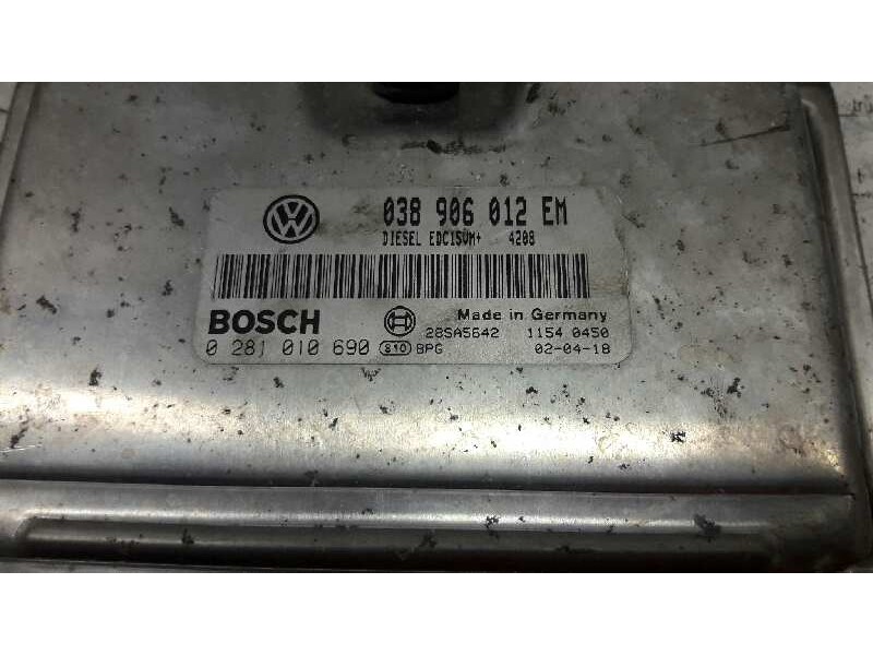 Recambio de centralita motor uce para seat ibiza (6l1) 1.9 sdi referencia OEM IAM   