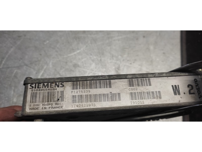 Recambio de centralita motor uce para volvo serie 850 2.5 cat referencia OEM IAM S103955403H  