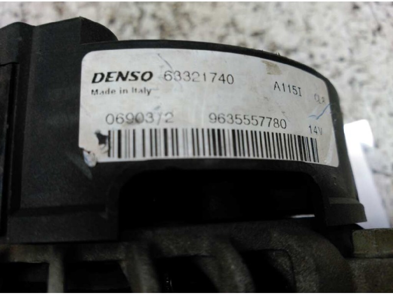 Recambio de alternador para citroën saxo 1.1 furio referencia OEM IAM 63321740 06932 DENSO
