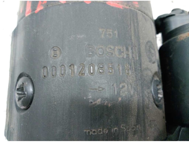 Recambio de motor arranque para peugeot 405 berlina gl exclusive referencia OEM IAM 0001208516 9 DIENTES BOSCH