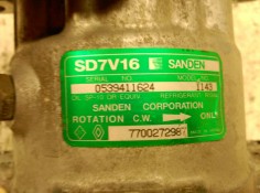 Recambio de compresor aire acondicionado para renault megane i berlina hatchback (ba0) 1.6 referencia OEM IAM 7700272987 0539411 2