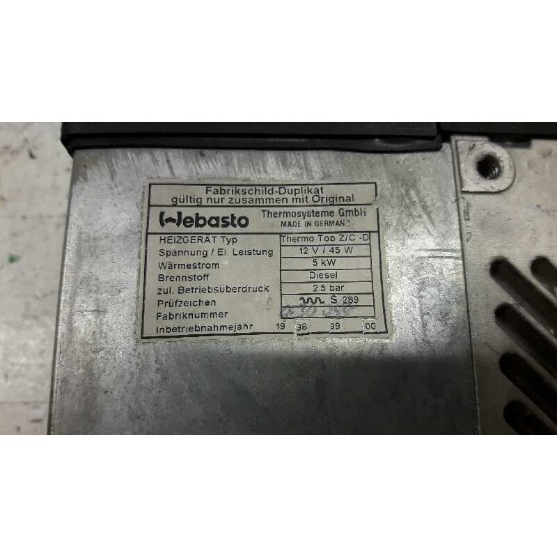Recambio de valvula intercambio de calefaccion para bmw serie 3 berlina (e46) 320d referencia OEM IAM 8383759 WEBASTO 63861A 