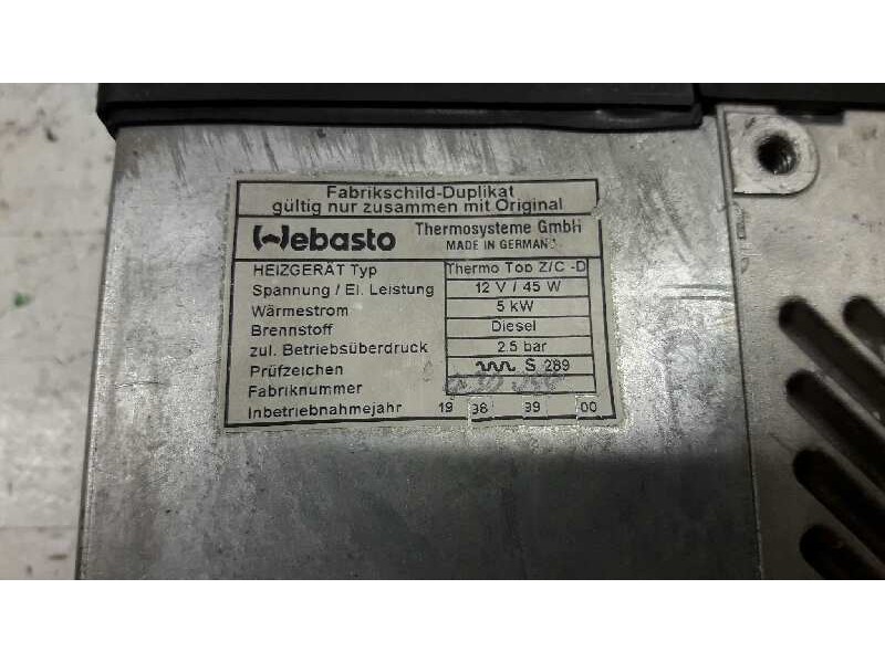 Recambio de valvula intercambio de calefaccion para bmw serie 3 berlina (e46) 320d referencia OEM IAM 8383759 WEBASTO 63861A 
