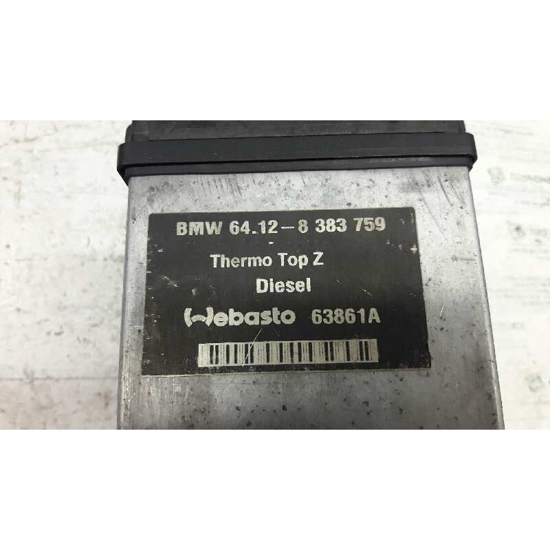 Recambio de valvula intercambio de calefaccion para bmw serie 3 berlina (e46) 320d referencia OEM IAM 8383759 WEBASTO 63861A 