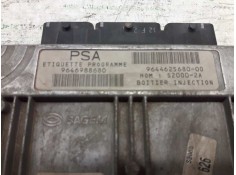 Recambio de centralita motor uce para peugeot 206 berlina x-line referencia OEM IAM 9644625680   2