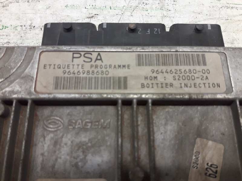 Recambio de centralita motor uce para peugeot 206 berlina x-line referencia OEM IAM 9644625680  