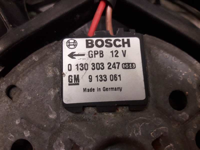 Recambio de electroventilador para opel zafira a 1.8 16v cat referencia OEM IAM 0130303247  