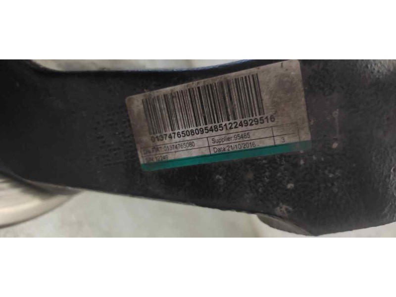 Recambio de mangueta delantera derecha para fiat ducato combi 33 (290) 130 teilverglast (l1h1) referencia OEM IAM 01374765080  