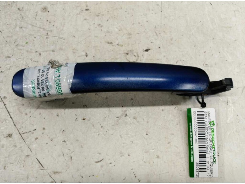 Recambio de maneta exterior trasera izquierda para seat toledo (1m2) select referencia OEM IAM 3B0837207  