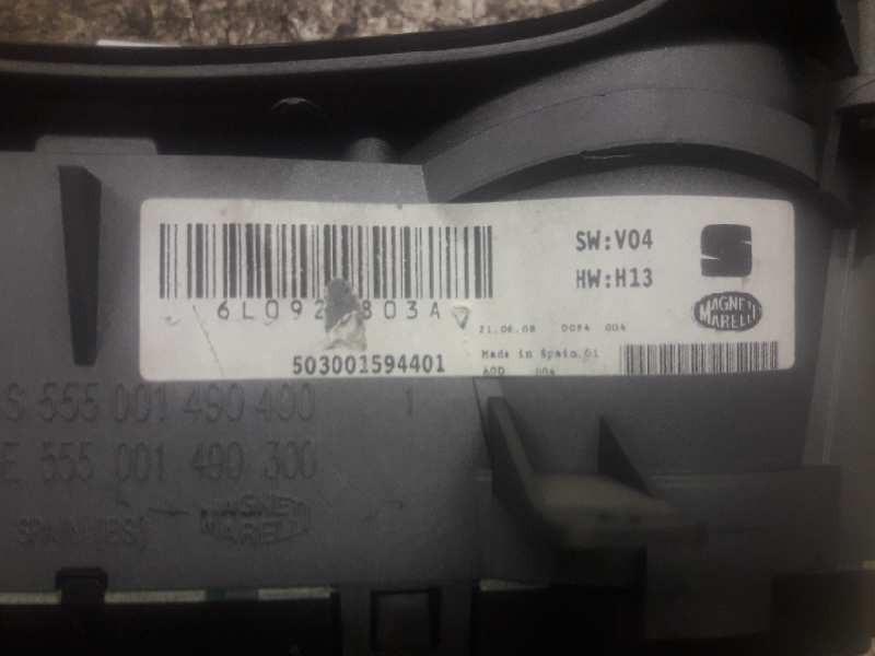 Recambio de cuadro instrumentos para seat ibiza (6l1) ecomotive referencia OEM IAM 6L0920803A 503001594401 