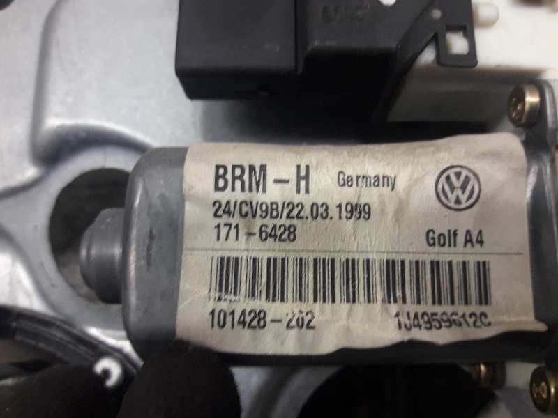 Recambio de elevalunas trasero derecho para volkswagen golf iv berlina (1j1) 1.9 tdi referencia OEM IAM 1J4839756A  
