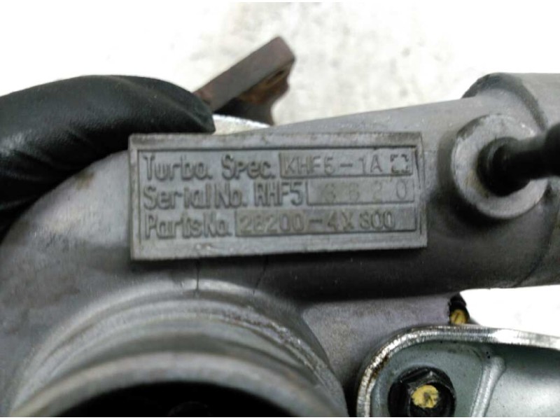 Recambio de turbocompresor para kia carnival ii 2.9 cdri ex referencia OEM IAM 28200-4X300  