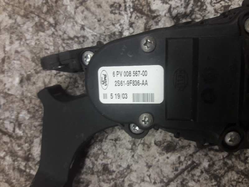 Recambio de potenciometro pedal para ford fiesta (cbk) ambiente referencia OEM IAM 2S619F836AA 6PV008567AA 6 PINS