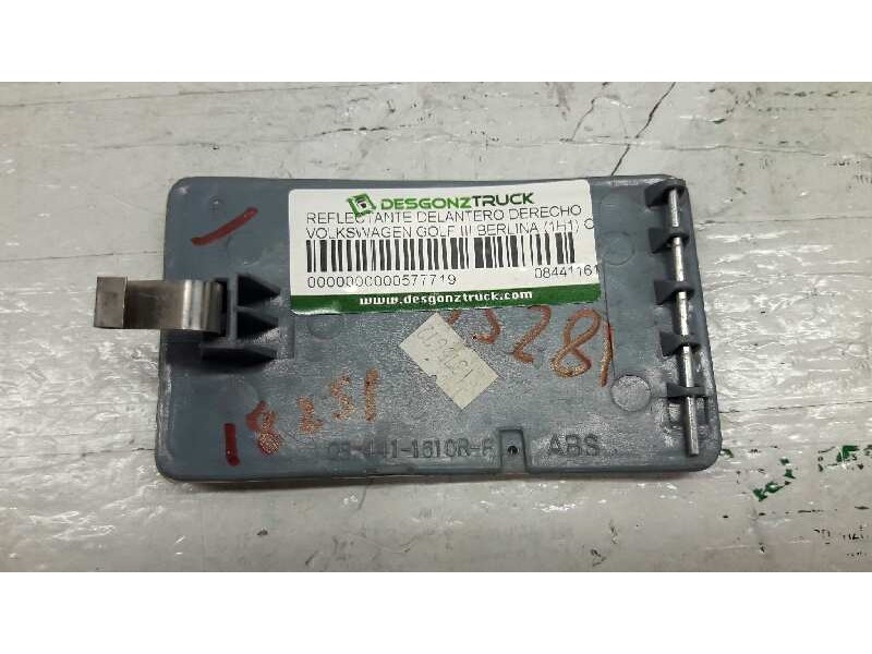 Recambio de piloto delantero derecho para volkswagen golf iii berlina (1h1) cl referencia OEM IAM 084411610R REFLECTANTE 