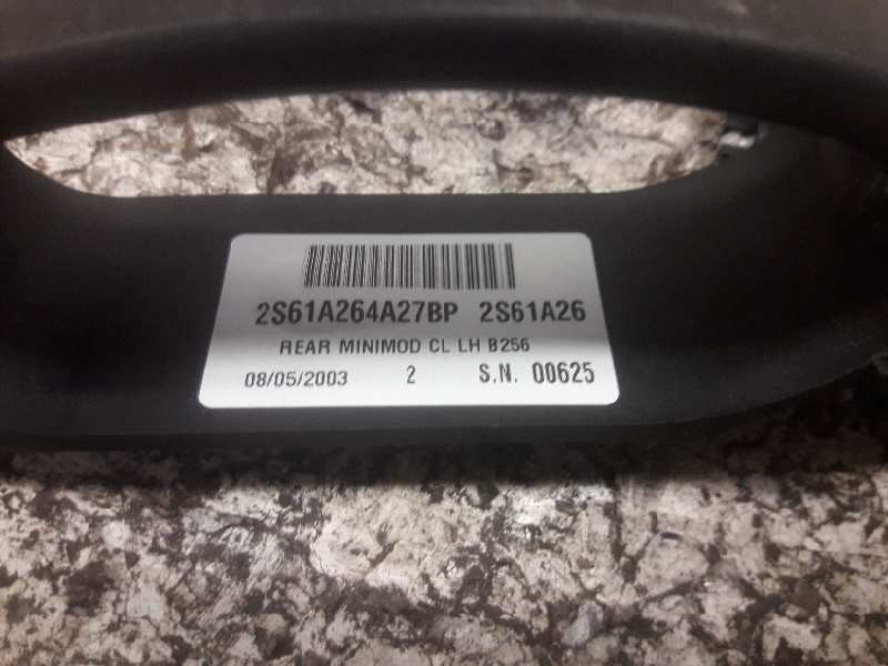 Recambio de maneta exterior trasera izquierda para ford fiesta (cbk) ambiente referencia OEM IAM 2S61A264A27BP  