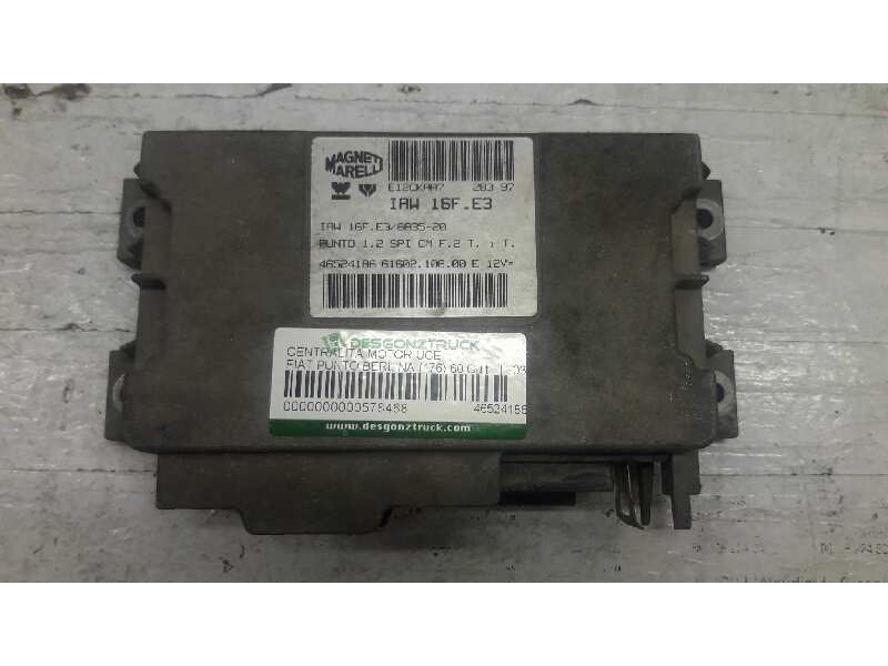 Recambio de centralita motor uce para fiat punto berlina (176) 60 cult referencia OEM IAM 46524186 61+0210600 