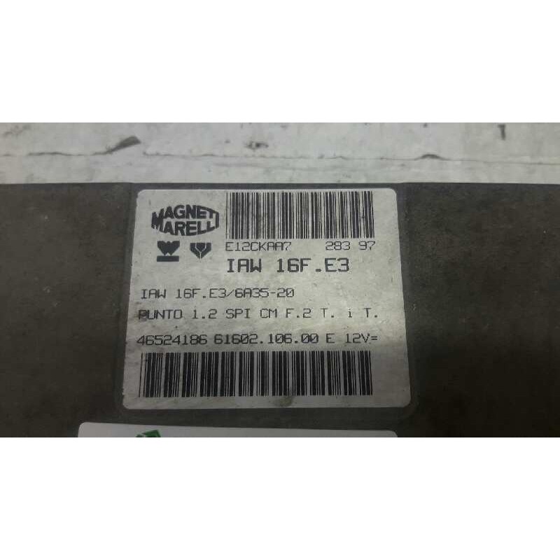 Recambio de centralita motor uce para fiat punto berlina (176) 60 cult referencia OEM IAM 46524186 61+0210600 