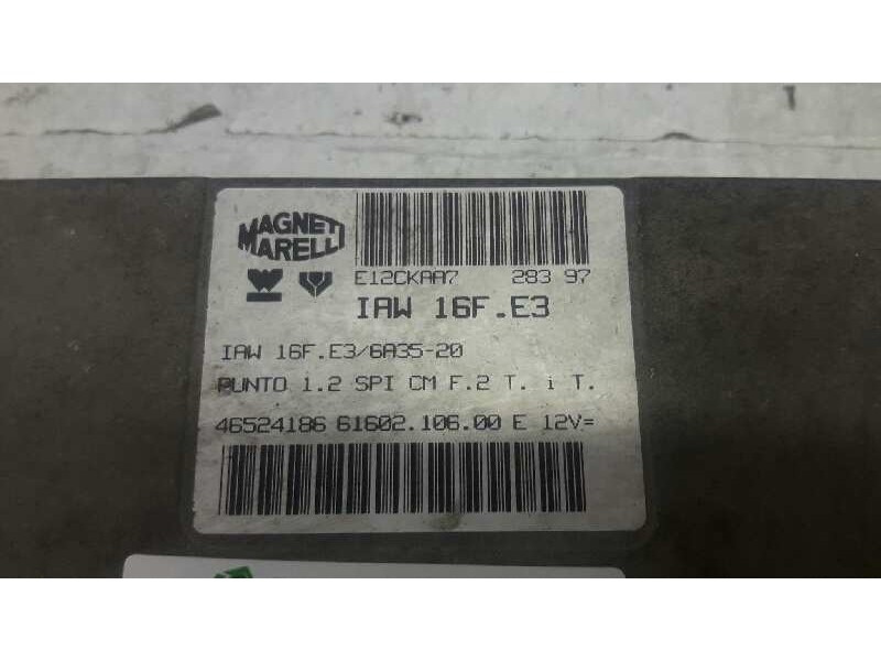 Recambio de centralita motor uce para fiat punto berlina (176) 60 cult referencia OEM IAM 46524186 61+0210600 