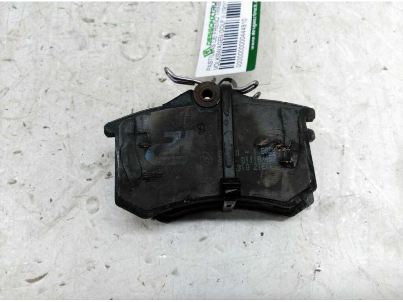 Recambio de pastillas de freno traseras para volkswagen golf ii (191/193) tour referencia OEM IAM   