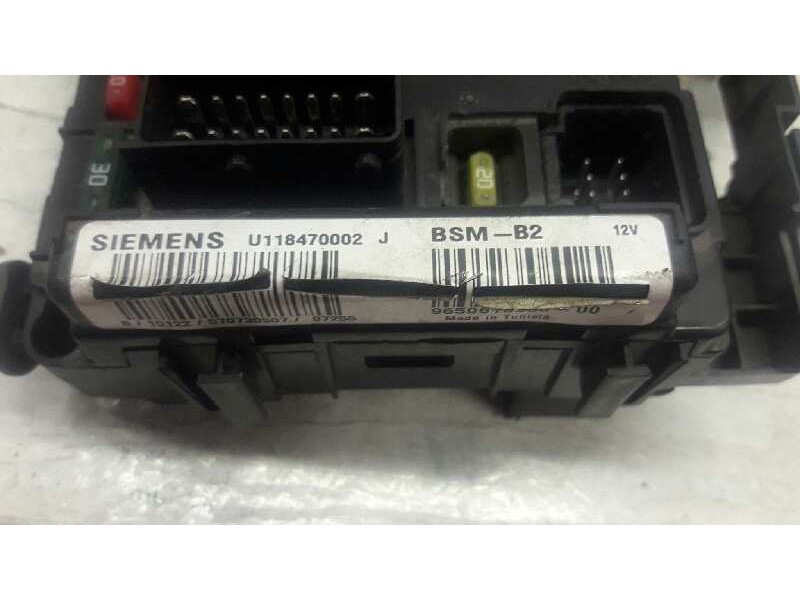Recambio de caja reles / fusibles para peugeot partner (s2) totem referencia OEM IAM 9650618580 BSM 