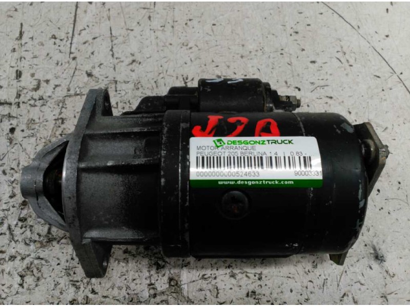 Recambio de motor arranque para peugeot 205 berlina 1.4 referencia OEM IAM 9000333104 9 DIENTES BOSCH