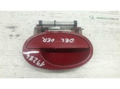 Recambio de maneta exterior delantera derecha para opel corsa c referencia OEM IAM 22175  