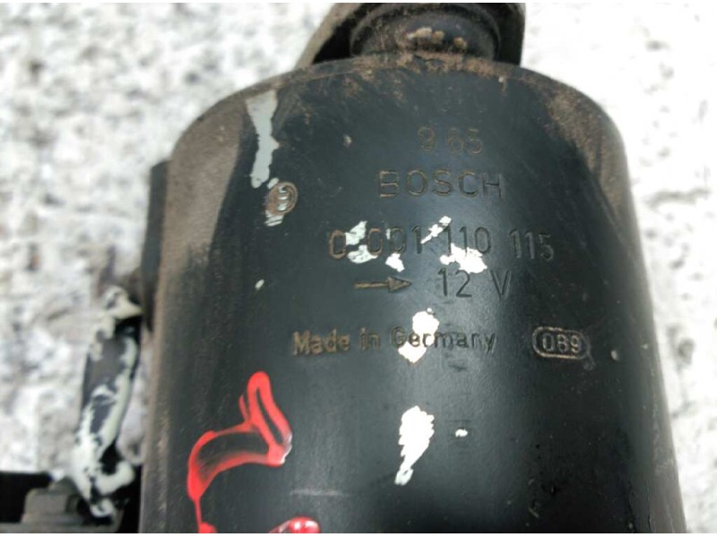 Recambio de motor arranque para opel astra g berlina club referencia OEM IAM 0001110115 10 DIENTES BOSCH