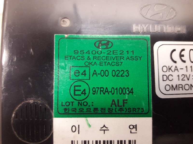 Recambio de modulo electronico para hyundai tucson (jm) 2.0 crdi comfort (4wd) referencia OEM IAM 954002E211  