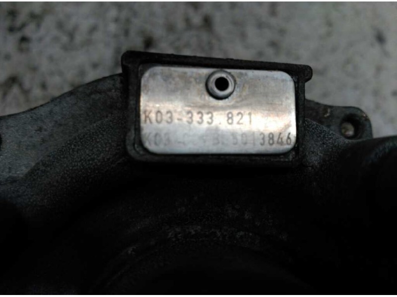 Recambio de turbocompresor para peugeot 206 berlina 2.0 hdi cat referencia OEM IAM K03333821  