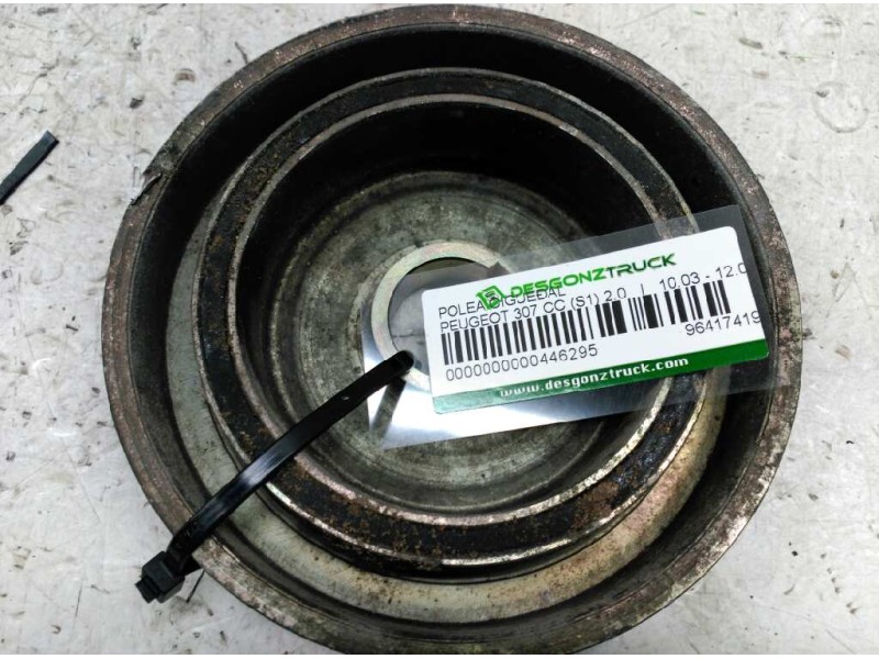 Recambio de polea cigueñal para peugeot 307 cc (s1) 2.0 referencia OEM IAM 9641741980 0515S6 