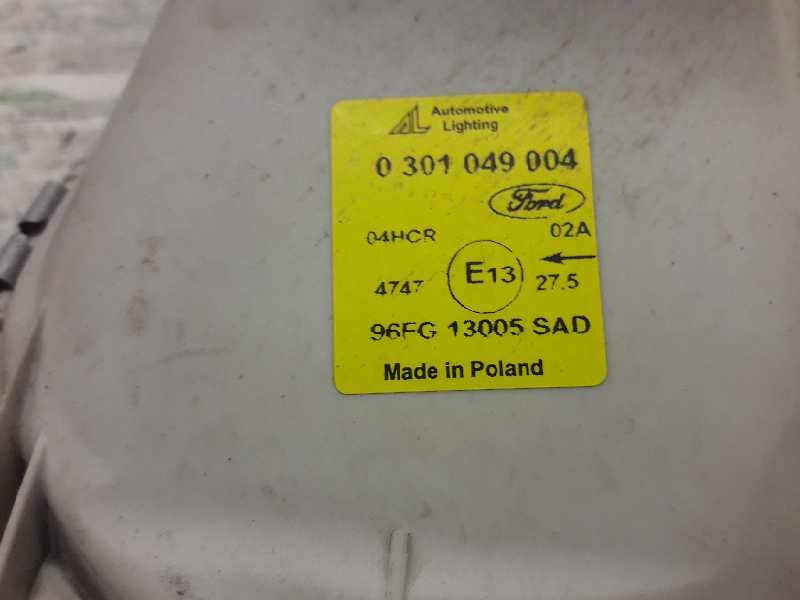 Recambio de faro derecho para ford fiesta berlina ghia referencia OEM IAM   