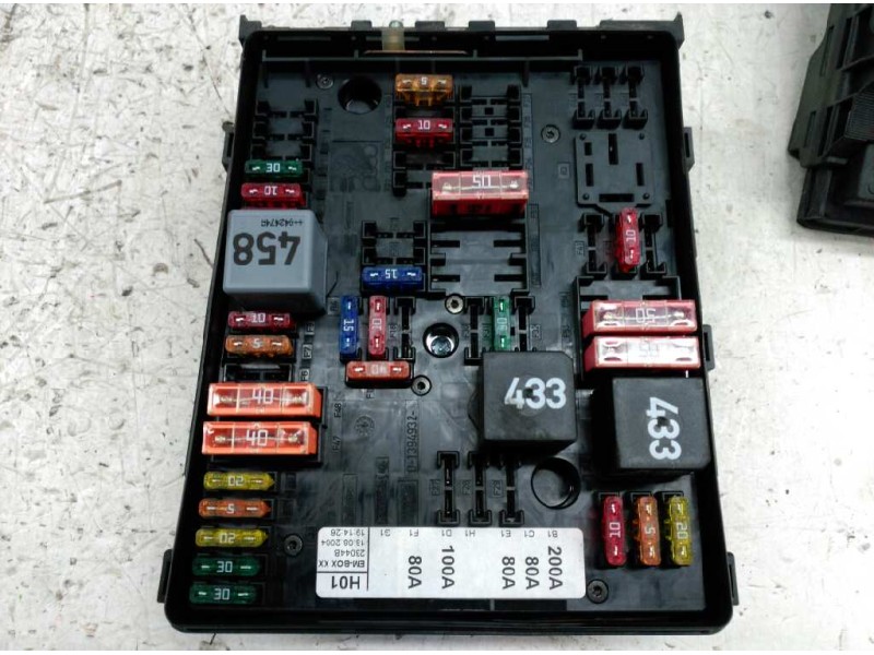 Recambio de caja reles / fusibles para volkswagen golf v berlina (1k1) sportline referencia OEM IAM 1K0937124  