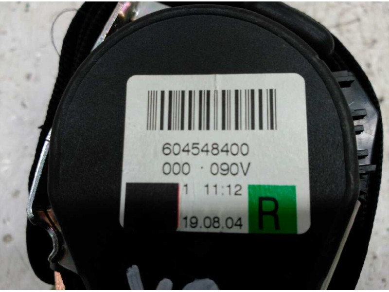 Recambio de cinturon seguridad trasero derecho para volkswagen golf v berlina (1k1) sportline referencia OEM IAM 604548400  