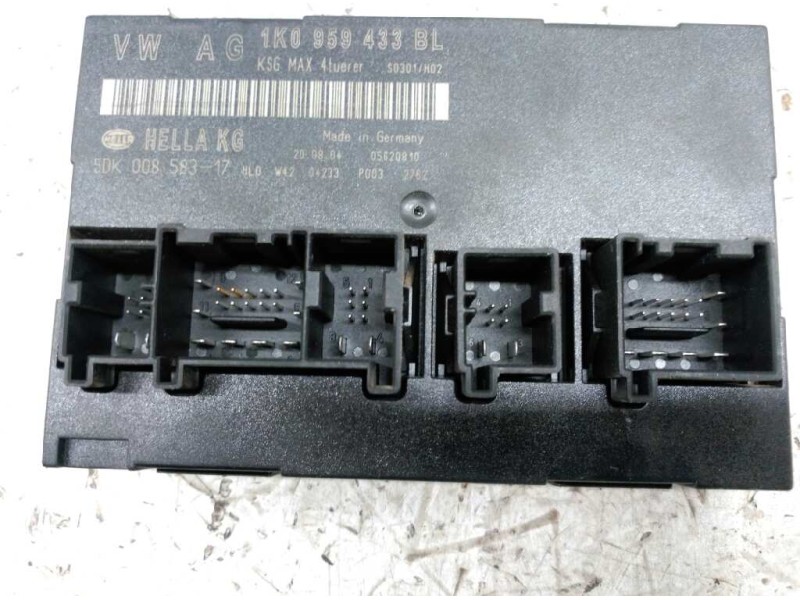 Recambio de centralita comfort para volkswagen golf v berlina (1k1) sportline referencia OEM IAM 1K0959433BL  