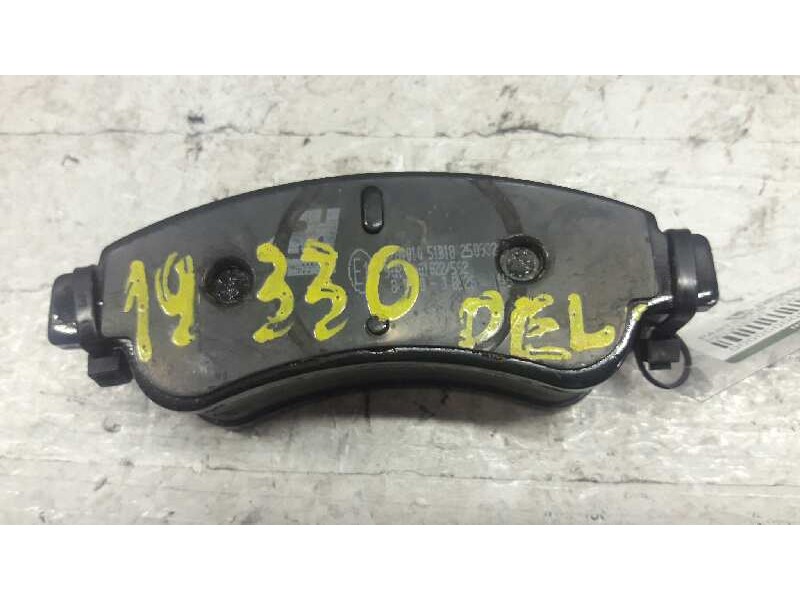 Recambio de pastillas de freno delanteras para peugeot partner (s2) totem referencia OEM IAM   